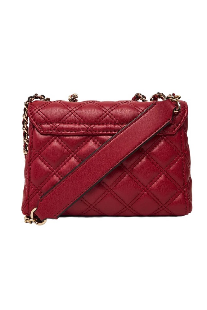 GUESS GIULLY II MINI 2 COMP CVRT FLP ΤΣΑΝΤΑ ΓΥΝΑΙΚΕΙΑ RED