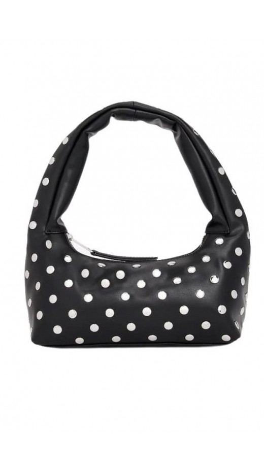 TOMMY JEANS HOLIDAY STUD SHOULDER BAG ΤΣΑΝΤΑ ΓΥΝΑΙΚΕΙΑ BLACK