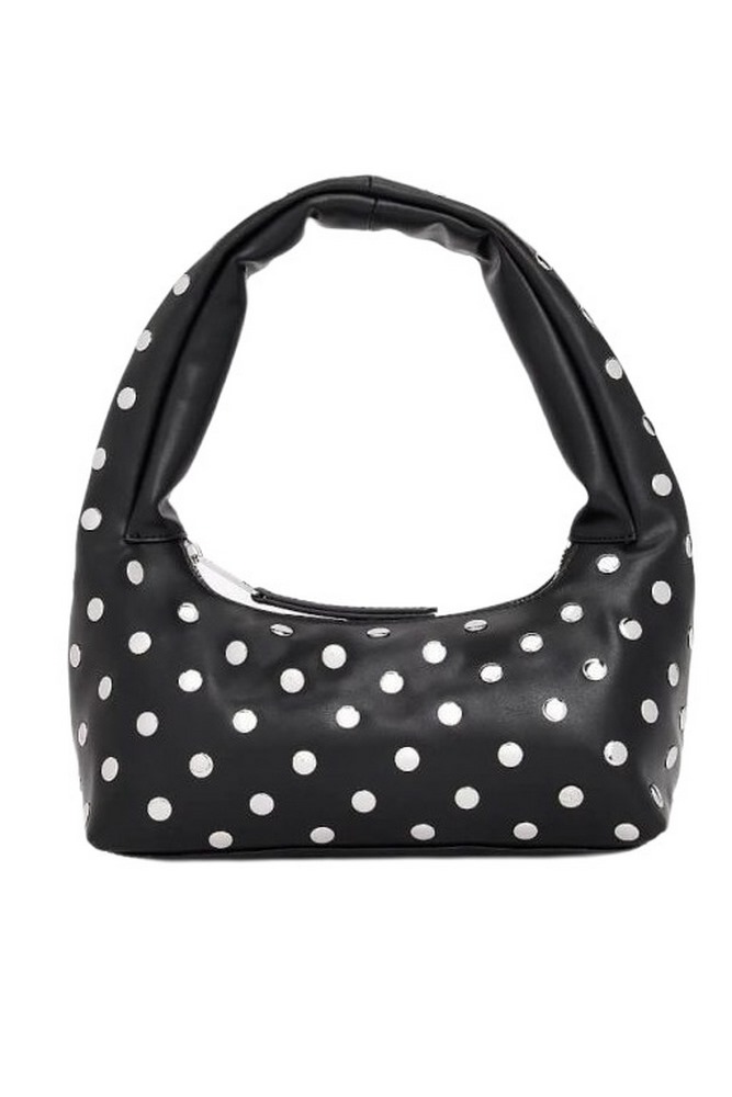 TOMMY JEANS HOLIDAY STUD SHOULDER BAG ΤΣΑΝΤΑ ΓΥΝΑΙΚΕΙΑ BLACK
