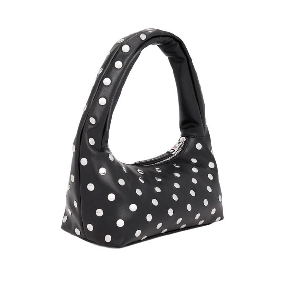 TOMMY JEANS HOLIDAY STUD SHOULDER BAG ΤΣΑΝΤΑ ΓΥΝΑΙΚΕΙΑ BLACK