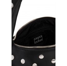 TOMMY JEANS HOLIDAY STUD SHOULDER BAG ΤΣΑΝΤΑ ΓΥΝΑΙΚΕΙΑ BLACK