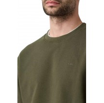 LEVIS THE ORIGINAL HM CREW ΜΠΛΟΥΖΑ ΦΟΥΤΕΡ ΑΝΔΡΙΚΗ GREEN