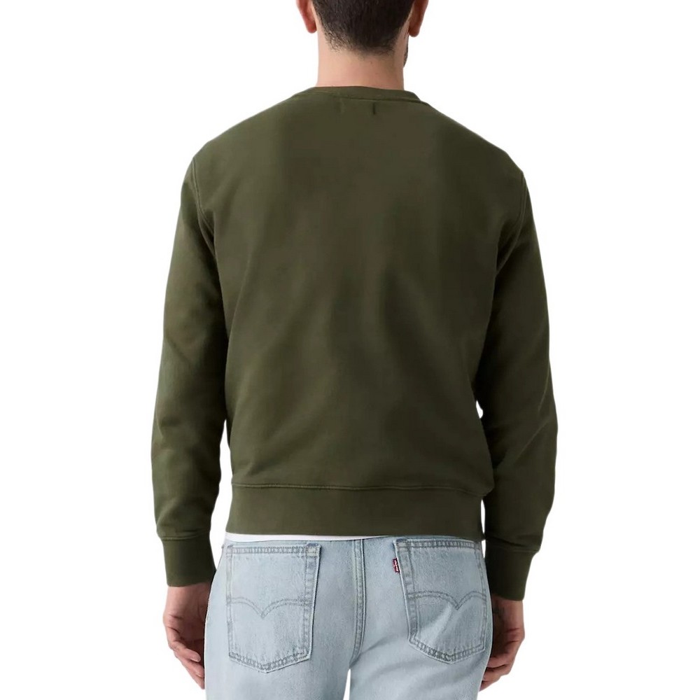 LEVIS THE ORIGINAL HM CREW ΜΠΛΟΥΖΑ ΦΟΥΤΕΡ ΑΝΔΡΙΚΗ GREEN