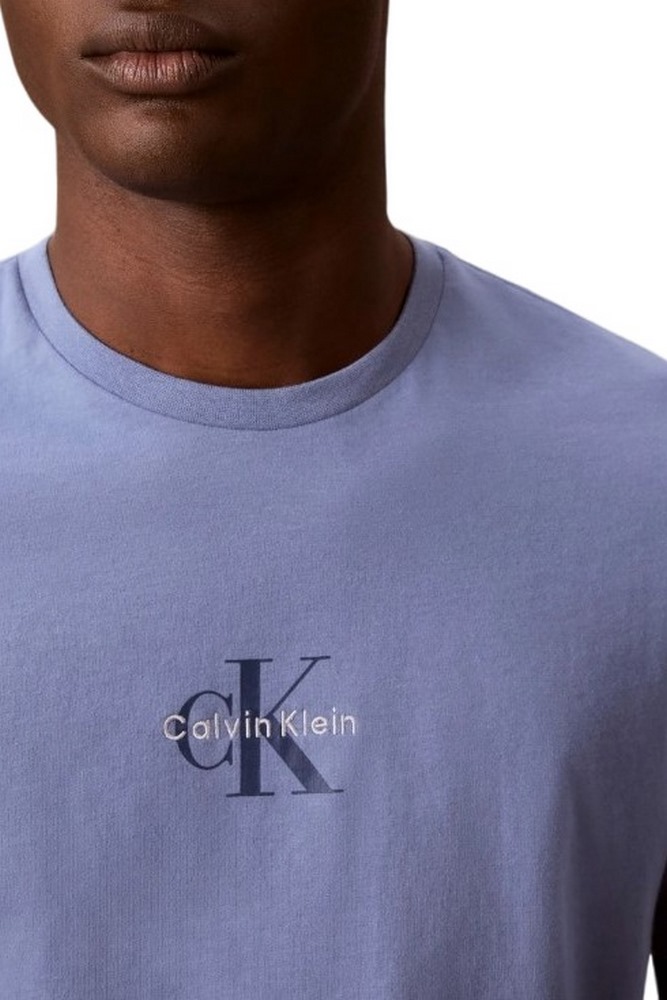 CALVIN KLEIN JEANS 30S MICRO MONOLOGO GRAPHIC T-SHIRT ΜΠΛΟΥΖΑ ΑΝΔΡΙΚΗ BLUE