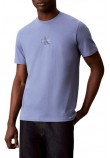 CALVIN KLEIN JEANS 30S MICRO MONOLOGO GRAPHIC T-SHIRT ΜΠΛΟΥΖΑ ΑΝΔΡΙΚΗ BLUE
