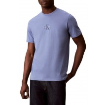 CALVIN KLEIN JEANS 30S MICRO MONOLOGO GRAPHIC T-SHIRT ΜΠΛΟΥΖΑ ΑΝΔΡΙΚΗ BLUE