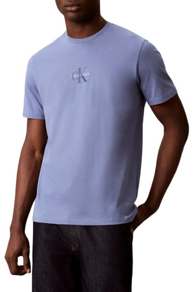 CALVIN KLEIN JEANS 30S MICRO MONOLOGO GRAPHIC T-SHIRT ΜΠΛΟΥΖΑ ΑΝΔΡΙΚΗ BLUE