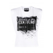 VERSACE JEANS COUTURE R PIECE NR SKETCH  ΜΠΛΟΥΖΑ ΓΥΝΑΙΚΕΙΑ WHITE