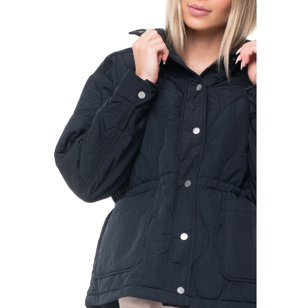GUESS CORINNE ONION QUILTING JACKET ΜΠΟΥΦΑΝ ΓΥΝΑΙΚΕΙΟ BLACK