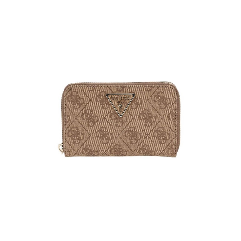 GUESS LAUREL II SLG MED ZIP AROUND ΠΟΡΤΟΦΟΛΙ ΓΥΝΑΙΚΕΙΟ LATTE