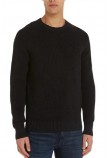 CALVIN KLEIN BADGE EASY SWEATER ΜΠΛΟΥΖΑ ΑΝΔΡΙΚΗ BLACK
