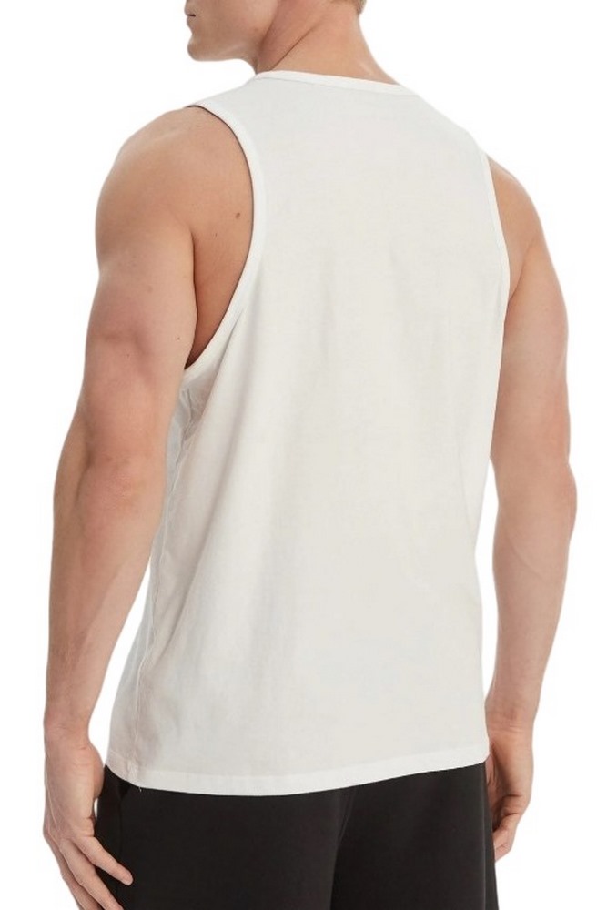 CALVIN KLEIN JEANS 30S CLASSIC MICRO MONOLOGO TANK T-SHIRT ΜΠΛΟΥΖΑ ΑΝΔΡΙΚΗ BRIGHT WHITE