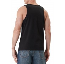 CALVIN KLEIN JEANS 30S CLASSIC MICRO MONOLOGO TANK T-SHIRT ΜΠΛΟΥΖΑ ΑΝΔΡΙΚΗ BLACK