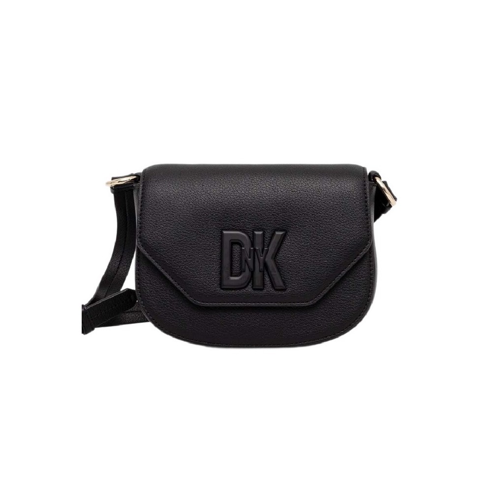 DKNY SEVENTH AVENUE CROSS BODY HANDBAG ΤΣΑΝΤΑ ΓΥΝΑΙΚΕΙΑ BLACK