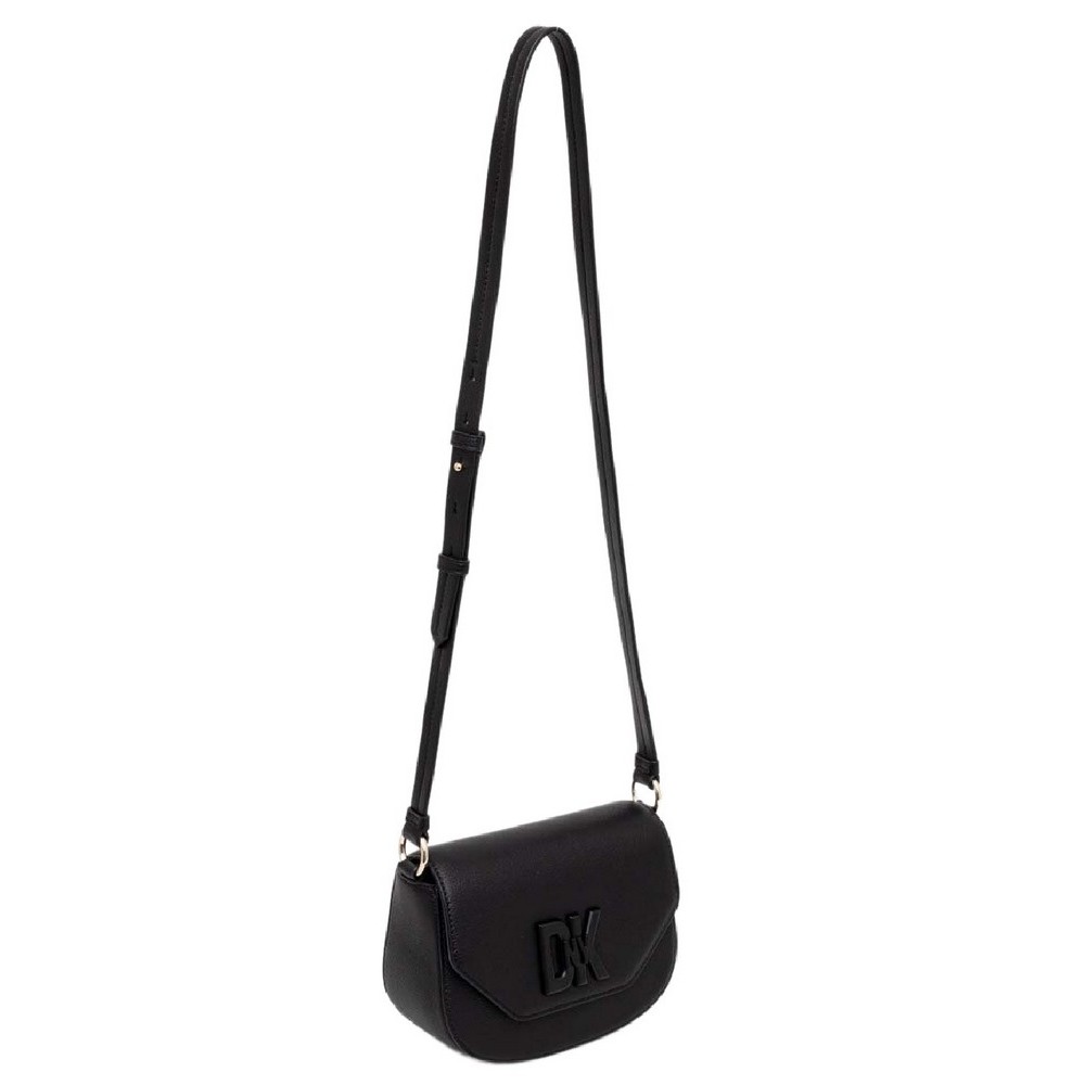 DKNY SEVENTH AVENUE CROSS BODY HANDBAG ΤΣΑΝΤΑ ΓΥΝΑΙΚΕΙΑ BLACK