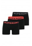 SUPERDRY D2 SDNA TRUNK TRIPLE PACK ΕΣΩΡΟΥΧΟ ΑΝΔΡΙΚΟ ORANGE