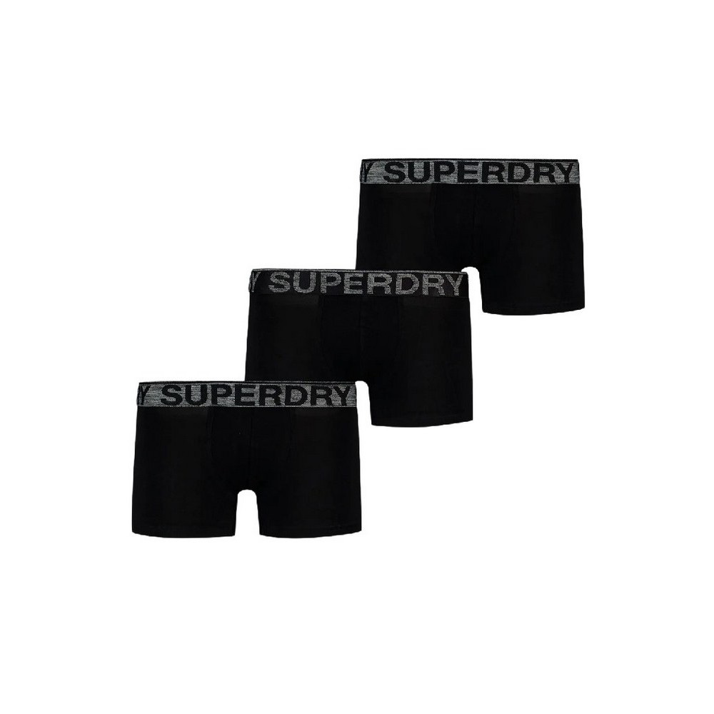 SUPERDRY D2 SDNA TRUNK TRIPLE PACK ΕΣΩΡΟΥΧΟ ΑΝΔΡΙΚΟ BLACK/GREY