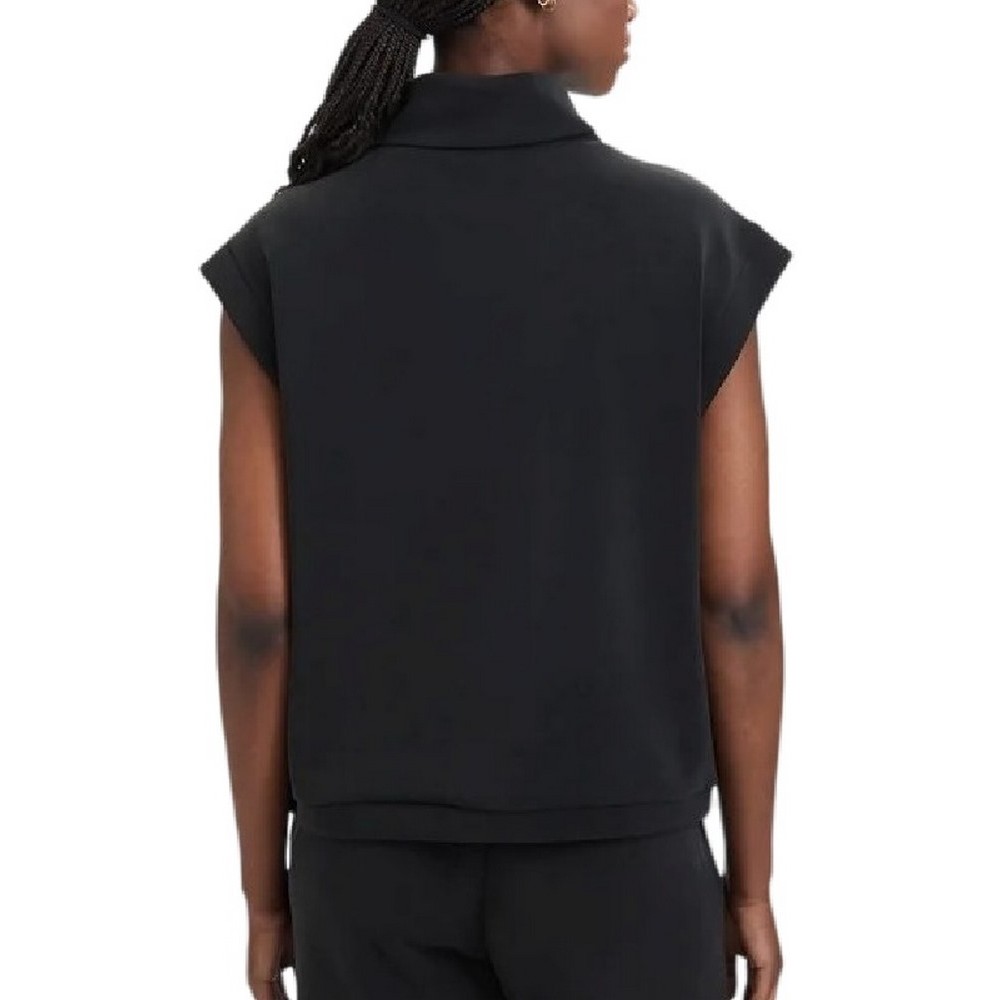 GUESS OLYMPE HIGH NECK SLEEVELESS SW ΜΠΛΟΥΖΑ ΑΜΑΝΙΚΗ ΦΟΥΤΕΡ ΓΥΝΑΙΚΕΙΑ BLACK