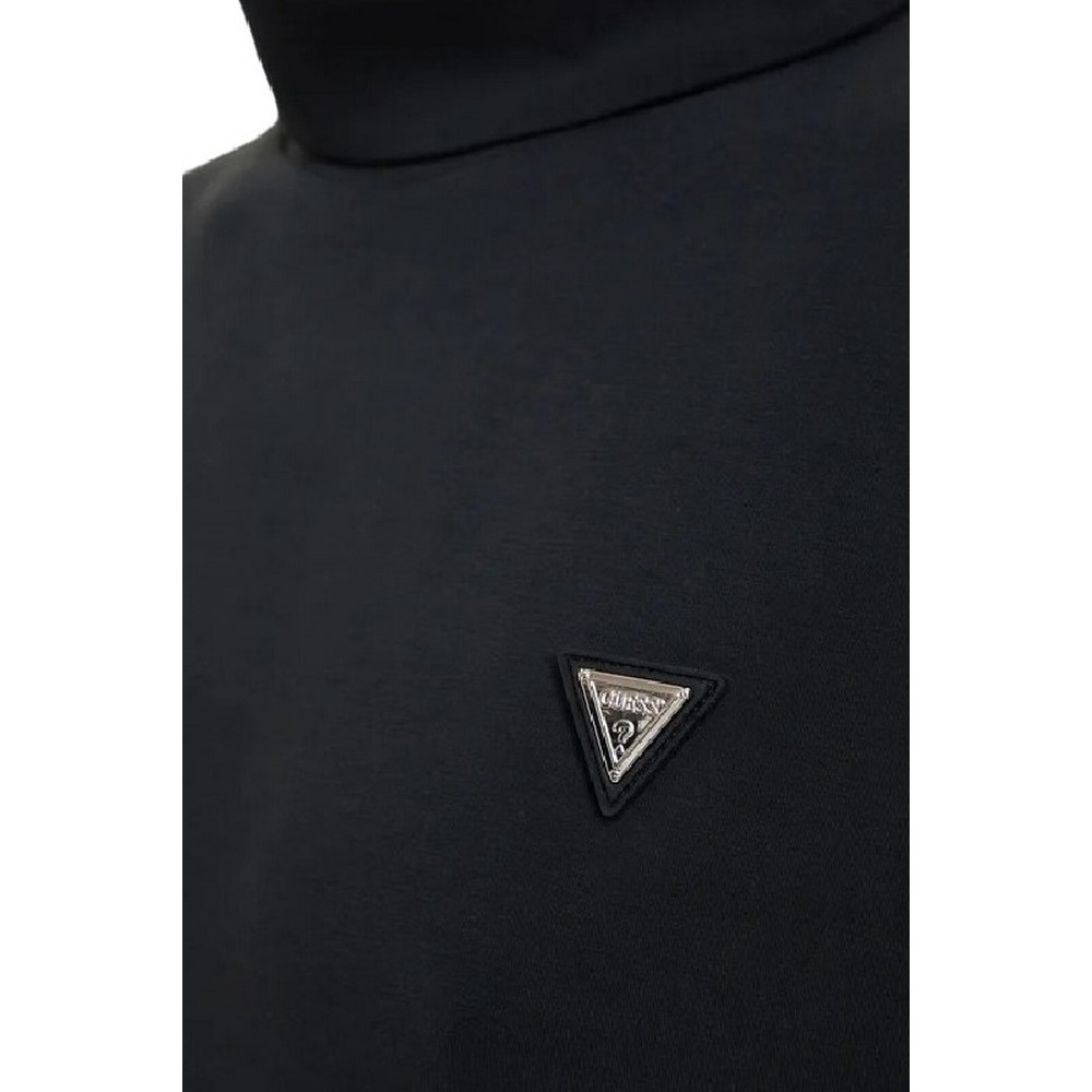 GUESS OLYMPE HIGH NECK SLEEVELESS SW ΜΠΛΟΥΖΑ ΑΜΑΝΙΚΗ ΦΟΥΤΕΡ ΓΥΝΑΙΚΕΙΑ BLACK