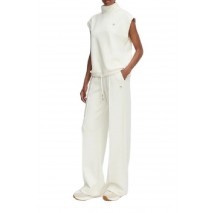GUESS OLYMPE HIGH NECK SLEEVELESS SW ΜΠΛΟΥΖΑ ΑΜΑΝΙΚΗ ΦΟΥΤΕΡ ΓΥΝΑΙΚΕΙΑ OFF WHITE