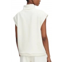 GUESS OLYMPE HIGH NECK SLEEVELESS SW ΜΠΛΟΥΖΑ ΑΜΑΝΙΚΗ ΦΟΥΤΕΡ ΓΥΝΑΙΚΕΙΑ OFF WHITE