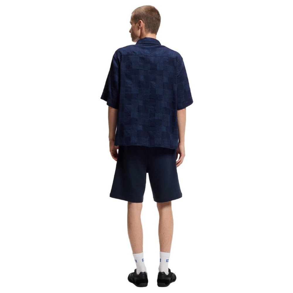 HUGO BOSS CASUAL SHIRT EKYNO ΠΟΥΚΑΜΙΣΟ ΑΝΔΡΙΚΟ DARK BLUE