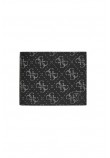 GUES MILANO BLLFLD W COIN POCKET SMVELELEA20 ΠΟΡΤΟΦΟΛΙ ΑΝΔΡΙΚΟ BLACK/GREY
