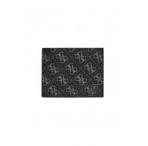 GUES MILANO BLLFLD W COIN POCKET SMVELELEA20 ΠΟΡΤΟΦΟΛΙ ΑΝΔΡΙΚΟ BLACK/GREY