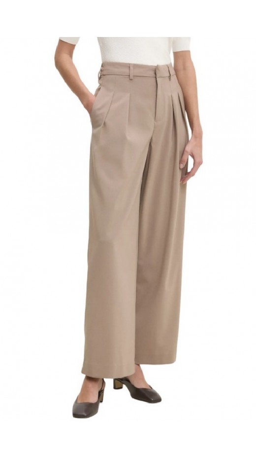 CALVIN KLEIN JEANSTAILORED WIDE LEG ΠΑΝΤΕΛΟΝΙ ΓΥΝΑΙΚΕΙΟ TAUPE