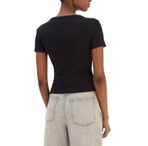 GUESS CN GUESS STUDS SCRIPT ΤΟΠ ΓΥΝΑΙΚΕΙΟ BLACK