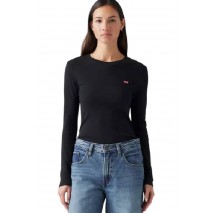 LEVIS® ESSENTIAL HM LS TEE ΜΠΛΟΥΖΑ ΓΥΝΑΙΚΕΙΑ BLACK