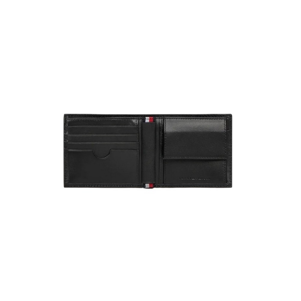 TOMMY HILFIGER FLAG CC AND COIN ΠΟΡΤΟΦΟΛΙ ΑΝΔΡΙΚΟ BLACK