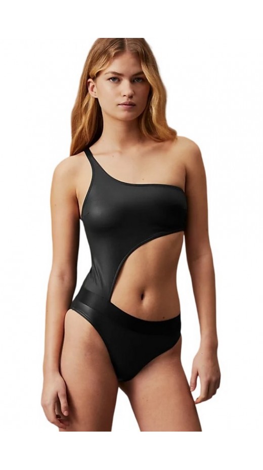 CALVIN KLEIN JEANS FASHION FIT ONE PIECE-RP ΜΑΓΙΟ ΓΥΝΑΙΚΕΙΟ BLACK