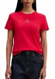 TOMMY JEANS REG US LINEAR T-SHIRT ΜΠΛΟΥΖΑ ΓΥΝΑΙΚΕΙΑ RED