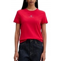 TOMMY JEANS REG US LINEAR T-SHIRT ΜΠΛΟΥΖΑ ΓΥΝΑΙΚΕΙΑ RED