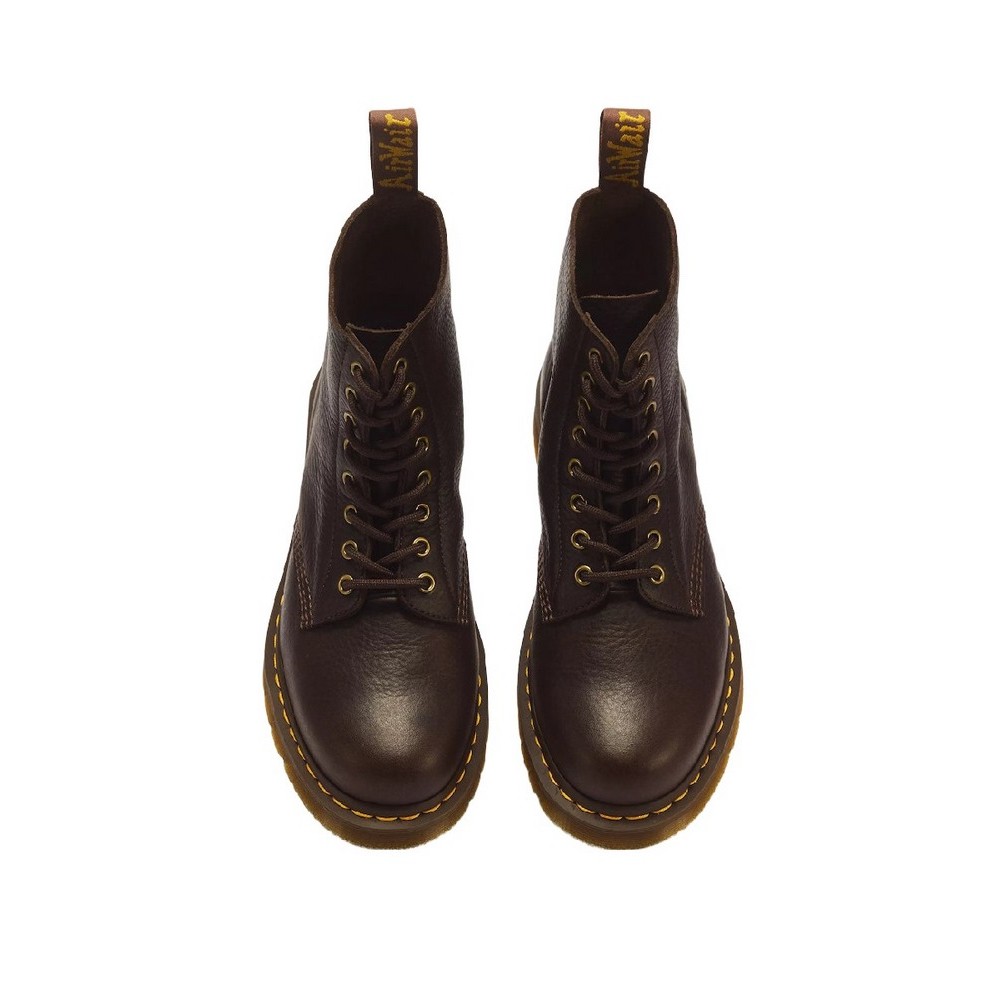 DR MARTENS 1460 PASCAL 8 EYE BOOT ΠΑΠΟΥΤΣΙ ΑΝΔΡΙΚΟ DARK BROWN
