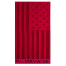U.S POLO ASSN THOR 000291 kP0D TOWEL ΠΕΤΣΕΤΑ  ΑΝΔΡΙΚΗ RED