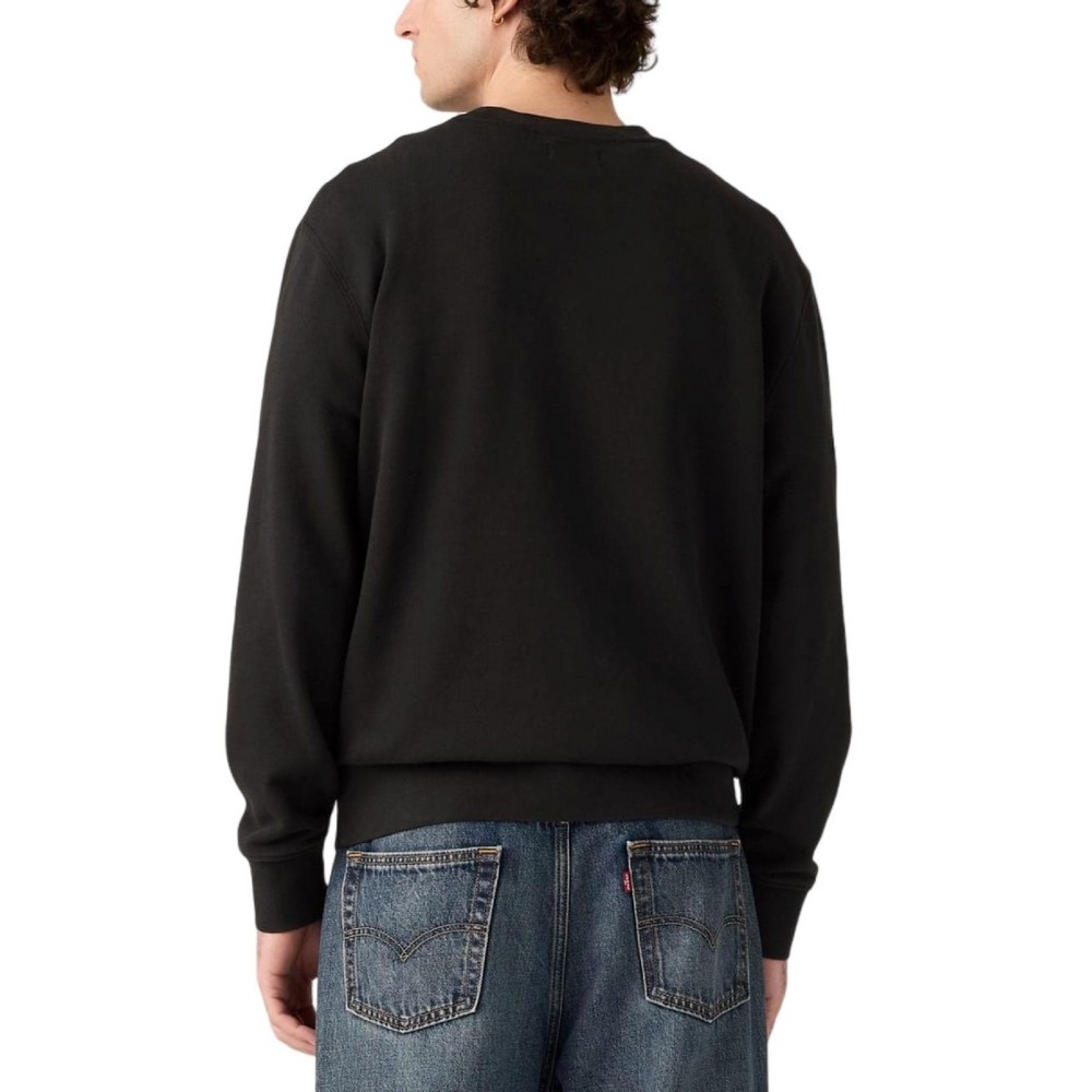 LEVIS THE ORIGINAL HM CREW ΜΠΛΟΥΖΑ ΦΟΥΤΕΡ ΑΝΔΡΙΚΗ BLACK