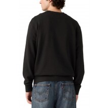 LEVIS THE ORIGINAL HM CREW ΜΠΛΟΥΖΑ ΦΟΥΤΕΡ ΑΝΔΡΙΚΗ BLACK