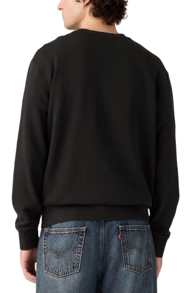 LEVIS THE ORIGINAL HM CREW ΜΠΛΟΥΖΑ ΦΟΥΤΕΡ ΑΝΔΡΙΚΗ BLACK