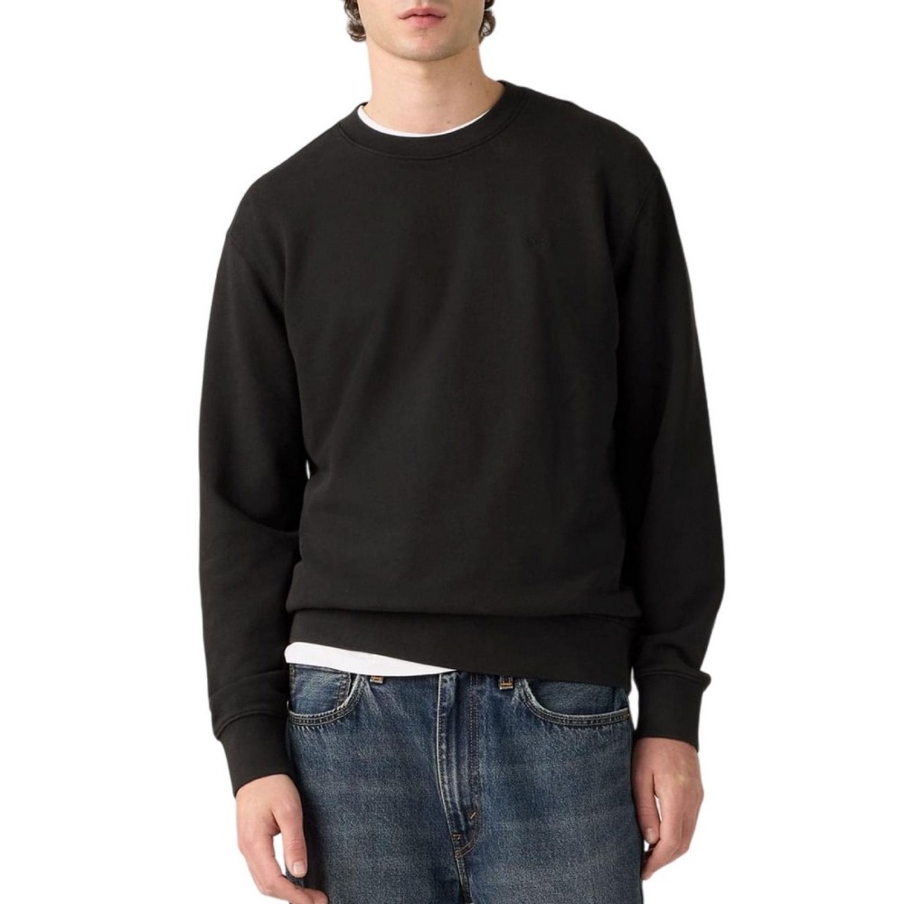 LEVIS THE ORIGINAL HM CREW ΜΠΛΟΥΖΑ ΦΟΥΤΕΡ ΑΝΔΡΙΚΗ BLACK