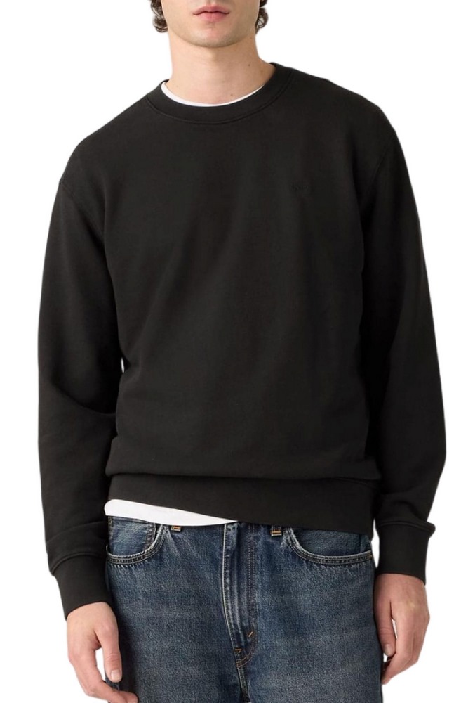 LEVIS THE ORIGINAL HM CREW ΜΠΛΟΥΖΑ ΦΟΥΤΕΡ ΑΝΔΡΙΚΗ BLACK