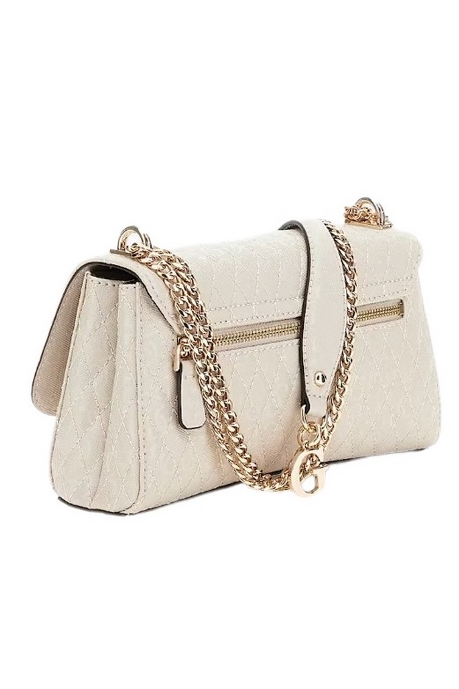 GUESS BETULA CONVERTIBLE XBODY FLAP ΤΣΑΝΤΑ ΓΥΝΑΙΚΕΙΑ TAUPE