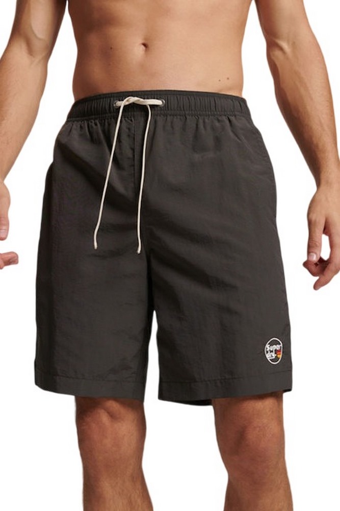 SUPERDRY D2 OVIN VINTAGE SWIMSHORT ΜΑΓΙΟ ΑΝΔΡΙΚΟ DARK GREY