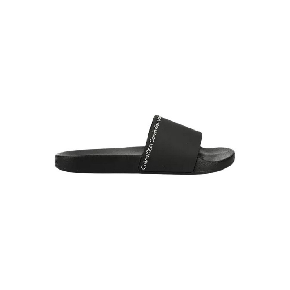 CALVIN KLEIN JEANS RUBBER POOL SLIDE ΠΑΝΤΟΦΛΑ ΓΥΝΑΙΚΕΙΑ BLACK