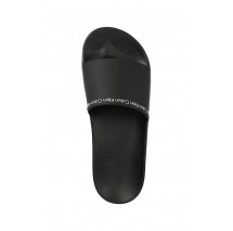 CALVIN KLEIN JEANS RUBBER POOL SLIDE ΠΑΝΤΟΦΛΑ ΓΥΝΑΙΚΕΙΑ BLACK