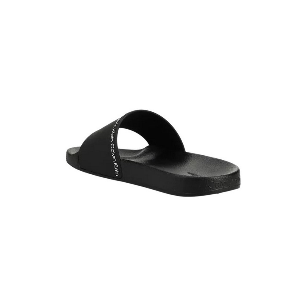 CALVIN KLEIN JEANS RUBBER POOL SLIDE ΠΑΝΤΟΦΛΑ ΓΥΝΑΙΚΕΙΑ BLACK