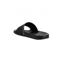 CALVIN KLEIN JEANS RUBBER POOL SLIDE ΠΑΝΤΟΦΛΑ ΓΥΝΑΙΚΕΙΑ BLACK