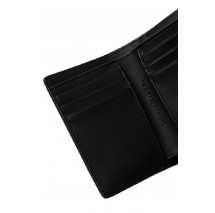 TOMMY HILFIGER DISTINCT TRIFOLD WALLET MONO ΠΟΡΤΟΦΟΛΙ ΓΥΝΑΙΚΕΙΟ BLACK