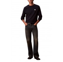 CALVIN KLEIN JEANS WAFFLE BADGE CREWNK TEE ΜΠΛΟΥΖΑ ΑΝΔΡΙΚΗ DARK NAVY